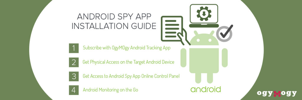 كيفية تثبيت تطبيق OgyMOgy Phone Spy لنظام Android