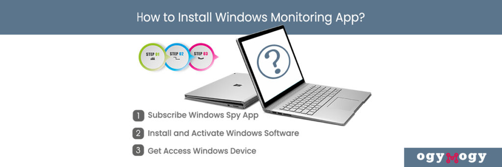 Como instalar o software OgyMogy Windows Tracking