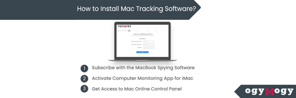 Instalar el software de seguimiento de Mac