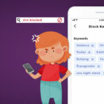 list of keywords to block for parental control