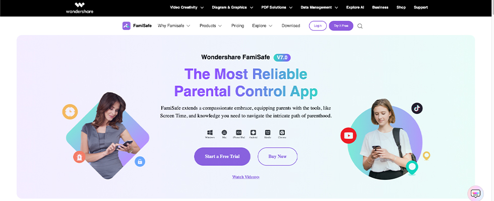 Famisafe A Good Parental Control App