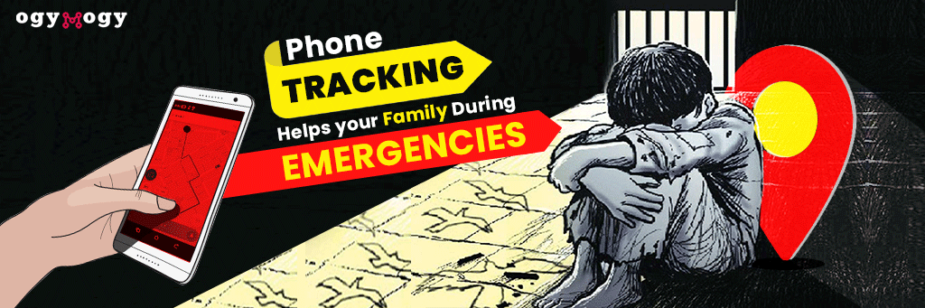 La aplicación de seguimiento del teléfono ayuda a su familia durante una emergencia.