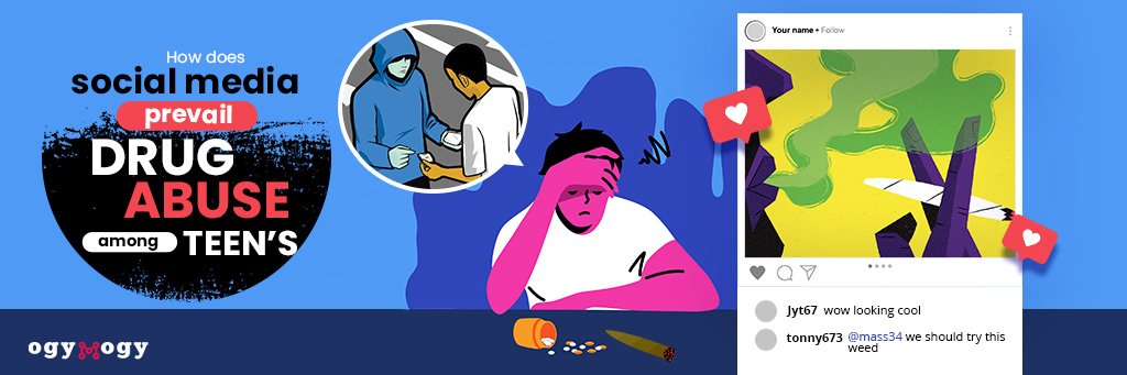 Como as mídias sociais prevalecem sobre o abuso de drogas entre os adolescentes