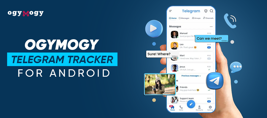 Telegram tracker app for Android