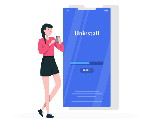 Remotely Uninstall App
