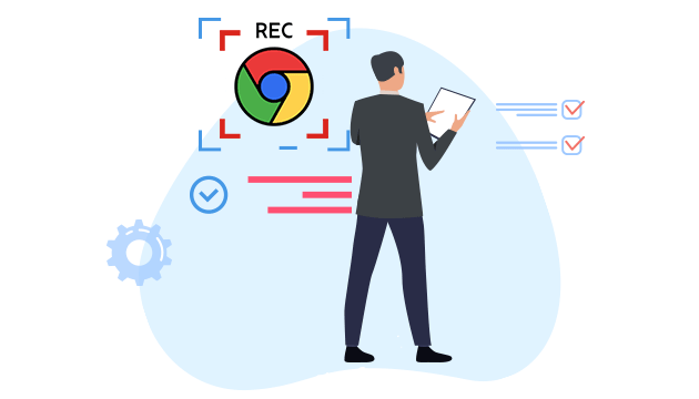 registratore dello schermo cromato Business