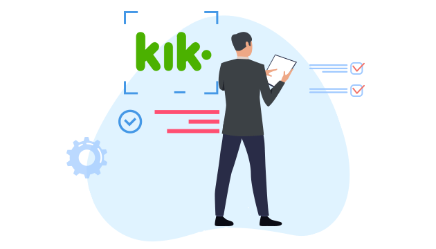 kik Aplicación de monitoreo Negocios