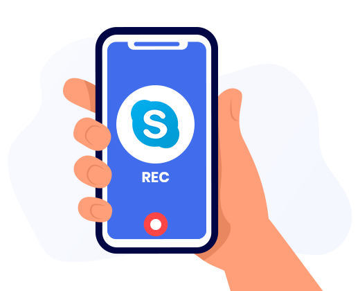 Gravador de tela do Skype