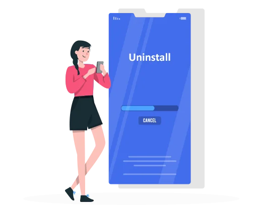 Remotely Uninstall App